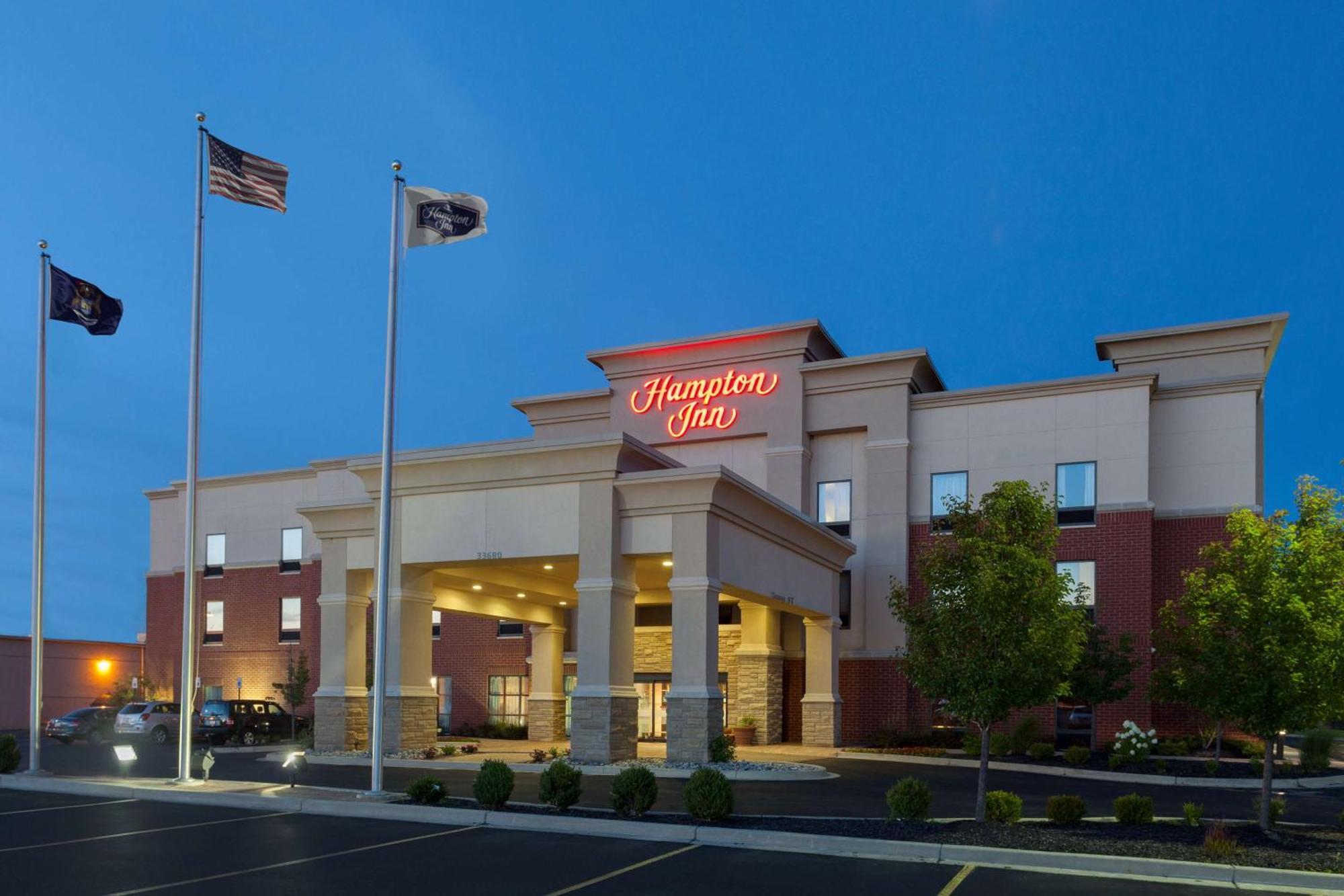 Hampton Inn Detroit Roseville Clinton Township Eksteriør billede